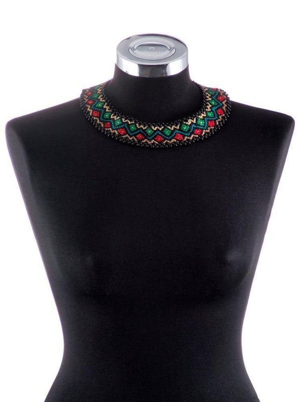 Colier lucrat manual  Liza Panait Liza Panait Online Boutique